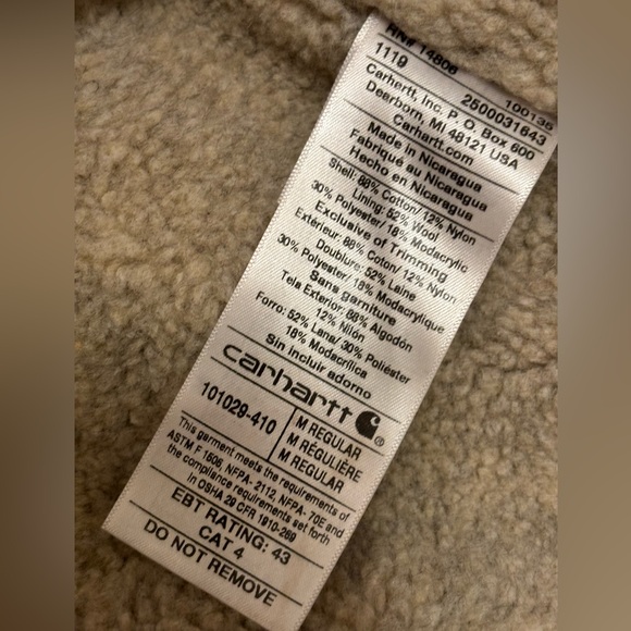 Men’s Navy Flame Resistant Vest - Picture 5 of 7